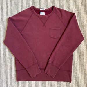 Todd Snyder x Champion 2016 Red Pocket Sweatshirt Made in Canada Men’s M